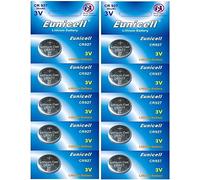 Eunicell Cr927 Lithium Blister Pack 3V 3 Volt Coin Cell Batteries (10 Pcs)