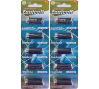 Eunicell Lot de 10 piles alcalines LR1 Équivalent MN9100/AM5/N 1,5 V