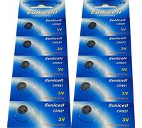 Eunicell Lot de 10 piles bouton Lithium 3v CR927