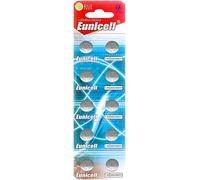 EUNICELL LR920 AG6 Button Cells 1.5V - Pack of 10 - Alkaline Battery for Watches, Toys & Electronics - Replaces SR920W