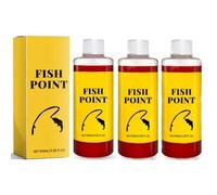 Eunmsi Concentrated Fish Attractant Liquid,Red Worm Liquid Spray,Powerful Bait Attractant Scent Baits Fish Attractant Liquid for Trout,Panfish and More,Enhances Scent & Improves Biteresponse (3 pcs)