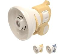 Eunmsi Hilarious Costume Projector & Voice Changer Speaker,Ghost Face Voices Changers,Scream Voice Changer, Haunted-House Effect,Scary Mask Voices Modulator,Light Show Party (Yellow)