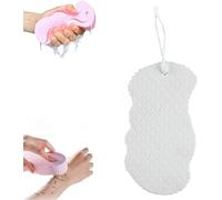 Eunmsi Radiant Skin Sponge, Super Soft Exfoliating Bath Sponge, 3D Super Soft, Magic Exfoliating, White