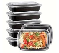 Eupako 40 Sets 38oz Meal Prep Container Reusable Food Storage Containers with Lids Takeaway Containers for Soup Portion Control Batch Cooking Fits Microwave Freezer and Dishwasher Safe