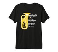 Euph Humour for Brass Band Musician A Funny Euphonium Pride Premium T-Shirt