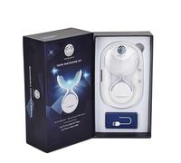Euphauria Teeth Whitening Kit with a Rechargeable Wireless Red and Blue UV Whitening Spectrum LED Lights Accelerator Mouthpiece, a Sanitizing Travel Storage Case & Three 2 ml Whitening Gel Pen (3)