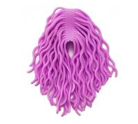 Eupheng 240 Legs in Pack Squirmy Wormy Soft Worm Body Soft Worm Silicone Wiggly Fly Tying Materials Multiple Colour (Lavender Purple)