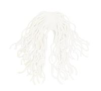 Eupheng 240 Legs in Pack Squirmy Wormy Soft Worm Body Soft Worm Silicone Wiggly Fly Tying Materials Multiple Colour (Pure White)