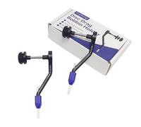 EUPHENG 2PCS Adjustable Tension Fly Tying Bobbin Holder with Disc Drag