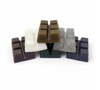 Eupheng PlastiCatch Series Soft Plastic Lure Making Cubes, Low Odor, Non Yellowing Medium Formula, Assorted Colors for DIY Fishing Lures