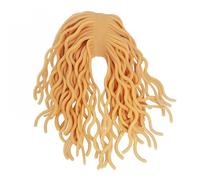 Eupheng Squirmy Wormy Soft Worm Body Soft Worm Silicone Wiggly Fly Tying Materials, Brown, 240 Legs, 4.5 Inch, Fishing Lure
