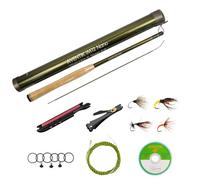 Eupheng Tenkara Rods Pro IM12 Nano 6:4 Action Mini Sizes All Water Conditions Quality Carbon Tube Packing, Extra Spare Sections Included, Tenkara Fly Rods (10‘8’‘ 9sec Kit)