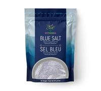 EUPHERBIA Blue Salt, Coarse, Rare Mineral Salt, High Potassium, Lower Sodium, Natural, Unprocessed, Hand Harvested, Kosher Certified, 227g (8 Oz)