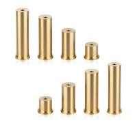 EupHHonycs 8PCS Golf Club Weight Head Accessories Brass Golf Weighted Spike Plug Weight Tip Fit for Use with 0.355 Inch Club Head and Steel Component