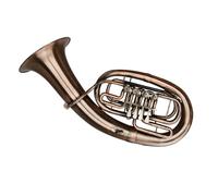 Euphonium Instrument B Flat Antique Four Flat Key Euphonium Nickel-nickel Copper Piston Euphonium With Mouthpiece