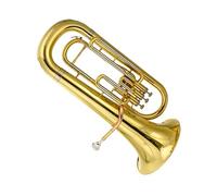 Euphonium Instrument B Flat Three Stand Key Euphonium Brass Paint Gold Professional Playing Brass Instrument With Accessories