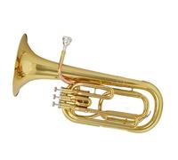 Euphonium Instrument Brass Lacquer Gold Three-key Stand Key B Flat Euphonium Instrument Adult Student Playing Euphonium
