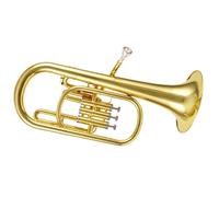 Euphonium Instrument Three Stand Key Alto Horn E Flat Brass Lacquer Gold Small Horn Performance-grade Instrument