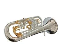 Euphonium Kit High Standard Yellow Brass Bb Tuning 3 Piston Trigger Euphonium