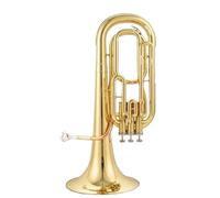 Euphonium Kit Japan Original Brass Gold-plated Euphonium B-flat Tone 3/4 Key Performance Solo Instrument Trumpet Horn(3)