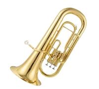 Euphonium Kit Japan Original Brass Gold-plated Euphonium B-flat Tone 3/4 Key Performance Solo Instrument Trumpet Horn(4)