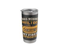 Euphonium Normal I Got My First Baritone Marching Band Stainless Steel Insulated Tumbler