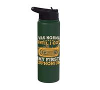 Euphonium Normal I Got My First Baritone Marching Band Stainless Steel Insulated Water Bottle