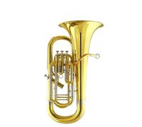 Euphonium Sets B Flat Major Three Key Euphonium Phosphor Bronze Mouthpiece White Brass Tone Changer