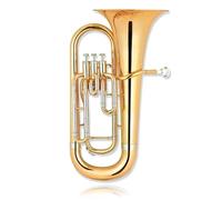 Euphonium Sets Euphonium With Upright Keys Tuba B Flat Key White Brass Tone Changer