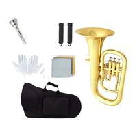 Euphonium Sets Thr y Euphonium In B Flat Key With Gold Lacquer Finish Beginner Graded Exam Professional Performance
