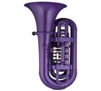 Euphonium Sets Tuba Euphonium Brass Instrument B Flat Key Plastic Beginner Graded Exam Professional Performance(Purple)