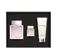 Euphoria for Men Gift Set, 100ml Eau de Toilette, 100ml AfterShave Balm, 15ml travel EDT Fragrance Collection, 3 Piece Set