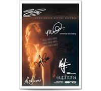 Euphoria TV Show Cast Signed Autograph A4 Poster Photo Print Series Season Framed DVD Boxset Memorabilia Gift (Season 2, A4 Print (Unframed))