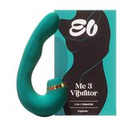 Euphoric® Me 3 G Spot Vibrator - 3in1 Spot G Stimulator and Couples Vibrator, Quiet and USB-Rechargeable, Ultimate Dual Stimulation, Waterproof Design, Unforgettable Experience, Engineered in Germany