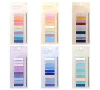 Eupneicu Sticky Bookmarks [1200 Pieces], Multicolor Self-Adhesive Bookmarks, Sticky Note Index Sticky Bookmarks, Writable Sticky Labels for Home, School, Office