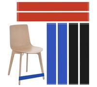 EUPSIIU 6 Pcs Stretchy Chair Band, Chair Bands Stretch Foot Band, Bouncy Stretch Resistant Bands, Sensory Chair Bands, Seating Straps for Classroom Chairs and Desk Chairs Feet Band (Multicolor)