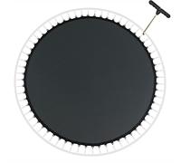 EUPXRHY 10ft Trampoline Mat, High Elastic Trampoline Replacement Jumping Mat, 8 Row Stitch, Water-resistant, UV Resistant, Suitable for Spring 14cm, with Spring Pull Tool T-Hook,305cm 64 Anneaux