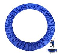 EUPXRHY Mini Trampoline Spring Cover 36 38 40 45 60inch Small Trampoline Pad Replacement 3 Layers Thickened & 22cm Widened, 800D Tear-Resistant Oxford Cloth, for Indoor Trampoline,Blue,81cm(32inch)