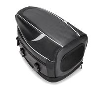 EUQIXMR for Motorcycle Racing Riding Motocross Tail Bag Tail Travel Rider Luggage Rear Back Seat Bag Saddle Bag(Black)