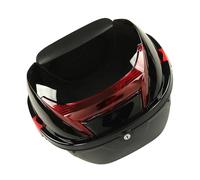 EUQIXMR for Motorcycle Rear Box Case Waterproof Top Box Lockable Storage Case