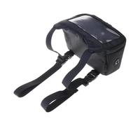 EUQIXMR for Motorcycle Scooter Handlebar Tunnel Front Storage Bag Phone Navigation Pocket