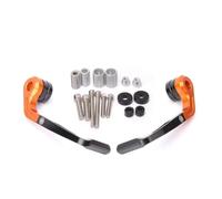 EUQIXMR Hand Guards Shield for Ducati for Panigale V4 959 Universal Motorcycl Handlebar Lever Guards Protector Handguard(Orange)