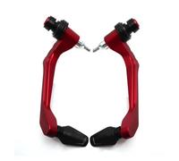 EUQIXMR Hand Guards Shield for Kymco for Downtown 350 Ak550 for Xciting 400i Motorcycle 17-22mm Handlebar Handguard Universal(RED)