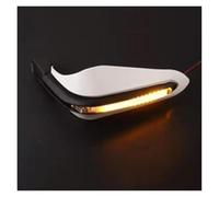 EUQIXMR Hand Guards Shield for Motorcycle Scooter Moped Brake Lever Guard Windproof Hand Shield Protector(White Yellow)