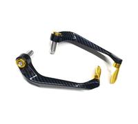 EUQIXMR Hand Guards Shield for Victory Motorcycle Handlebar Brake Clutch Lever Handguard Shield and Protector Gear(Golden)