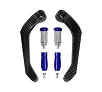 EUQIXMR Hand Guards Shield Universal for Triumph Motorcycle Handlebar Brake Clutch Lever Protector Waterproof Handguard(Blue)