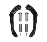 EUQIXMR Hand Guards Shield Universal for Victory Motorcycle Handlebar Brake Clutch Lever Hand Guard Protector Waterproof(Titanium)