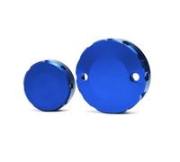 EUQIXMR Motorcycle For Ducati For Multistrada 950 1100 1200 1260 1200S 1260S V2 V4 Accessories Front Brake Reservoir Fluid Tank Cover Accessories(Bl-Ue,1 SET)