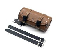 EUQIXMR Motorcycle Retro Tool Handlebar Fork Barrel Storage Bag for Suzuki(C)