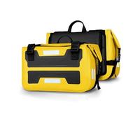EUQIXMR Motorcycle Saddle Bag Luggage Storage Panniers for Y&amaha FJR 1300 for Tracer 900GT 9GT for V-Star XV(Yellow)